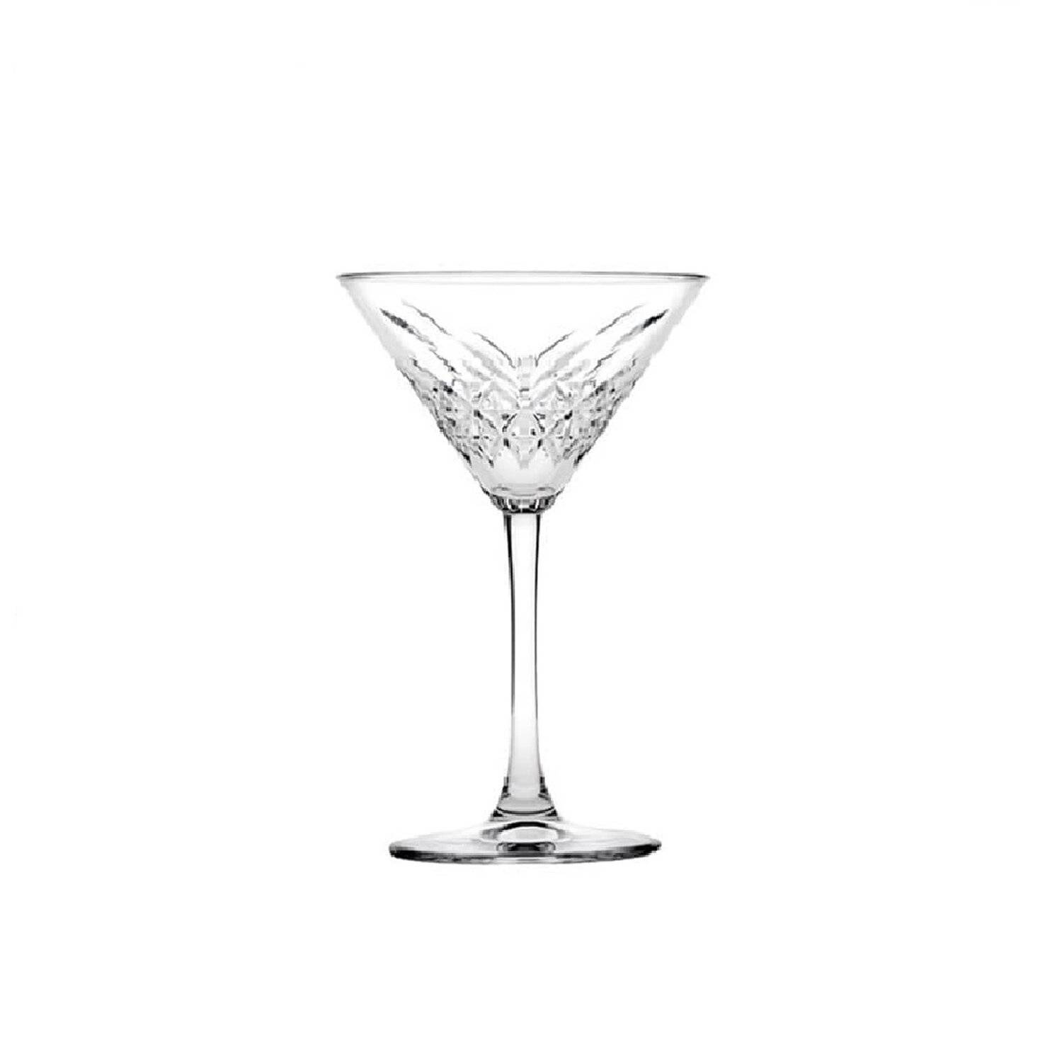 Pasabahce 440176 Timeless Martiniglas, Cocktailschale, Cocktailglas, 230ml, Glas, transparent, 4 Stück