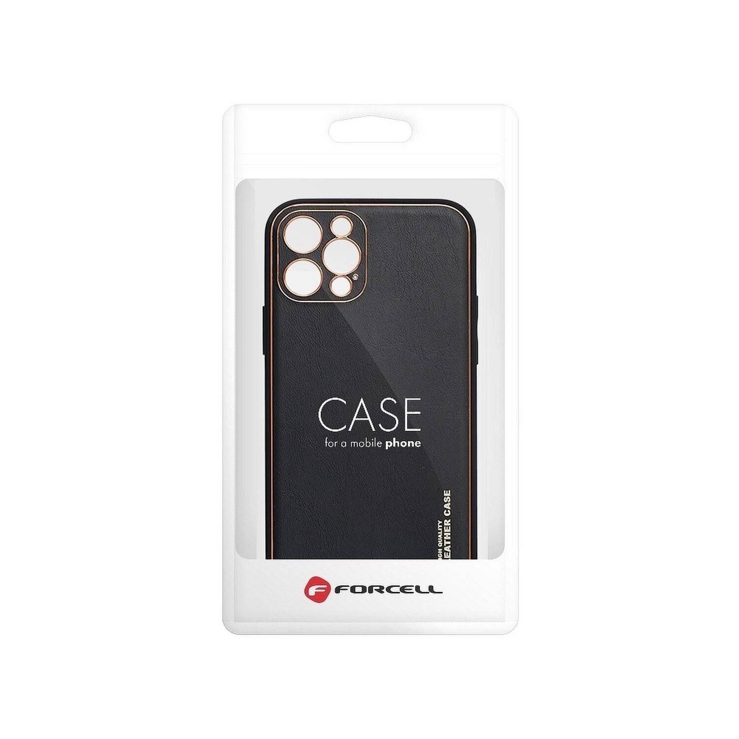 Leder Case Hülle Handyschale Handy-Hülle Cover Bumper für Samsung Galaxy S21 Ultra (G998B) Schwarz