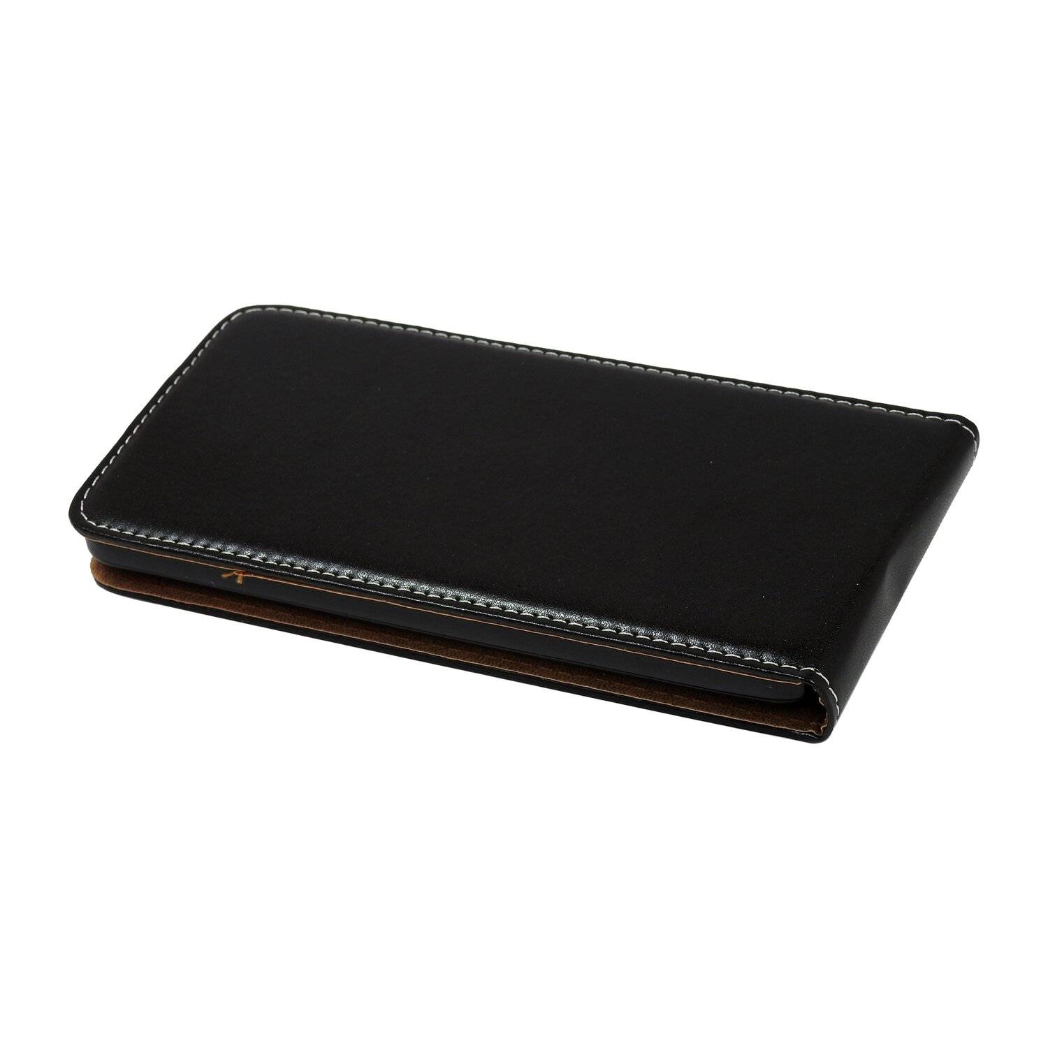Flip Case für Samsung Galaxy M12 (M127F) Handy Tasche vertikal aufklappbar Schutzhülle Klapp Hülle Schwarz