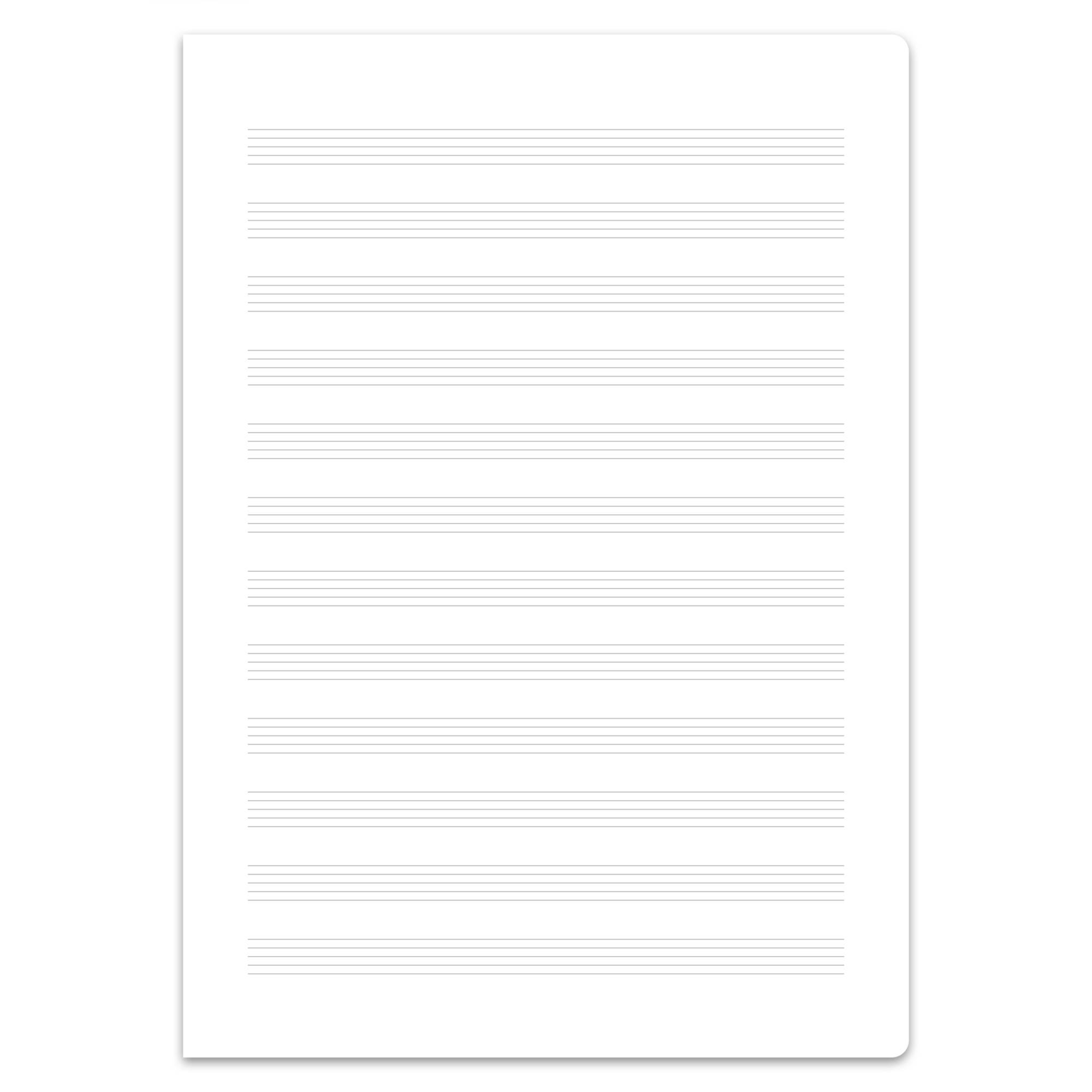 Staufen Notenheft Premio 040790014 A4 90g 8Bl LinN