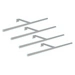 kalb | LED Aufbauleuchten 1-4er SET silbergrau 600mm Schrankbeleuchtung für Schwebetürenschränke kalb | LED Aufbauleuchten 1-4er SET silbergrau 600mm Schrankbeleuchtung für Schwebetürenschränke