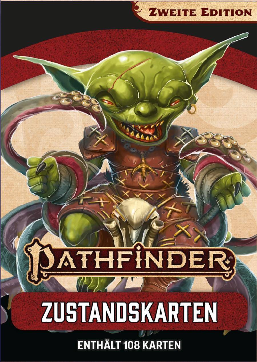 Pathfinder 2. Edition - Zustandskarten 108 Karten, Pathfinder Zubehör