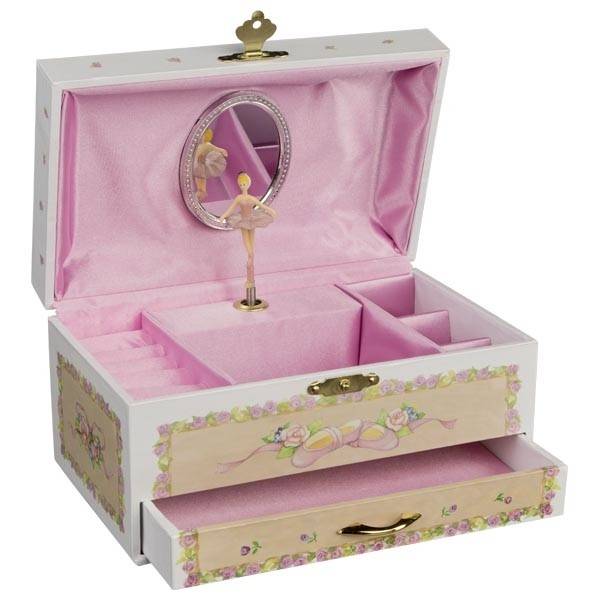 Goki 15348 - Musikspieldose Ballerina IV, Melodie: Schwanensee