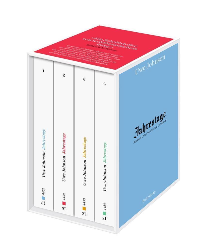 Jahrestage 1-4 Aus dem Leben von Gesine Cresspahl