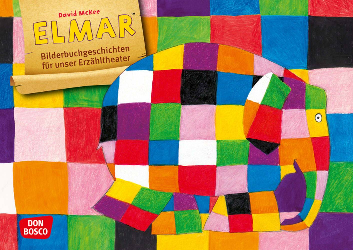 Elmar. Kamishibai Bildkartenset. Entdecken - Erzählen - Begreifen. Bilderbuchgeschichten für unser Erzähltheater. Bilderbuchklassiker über Toleran