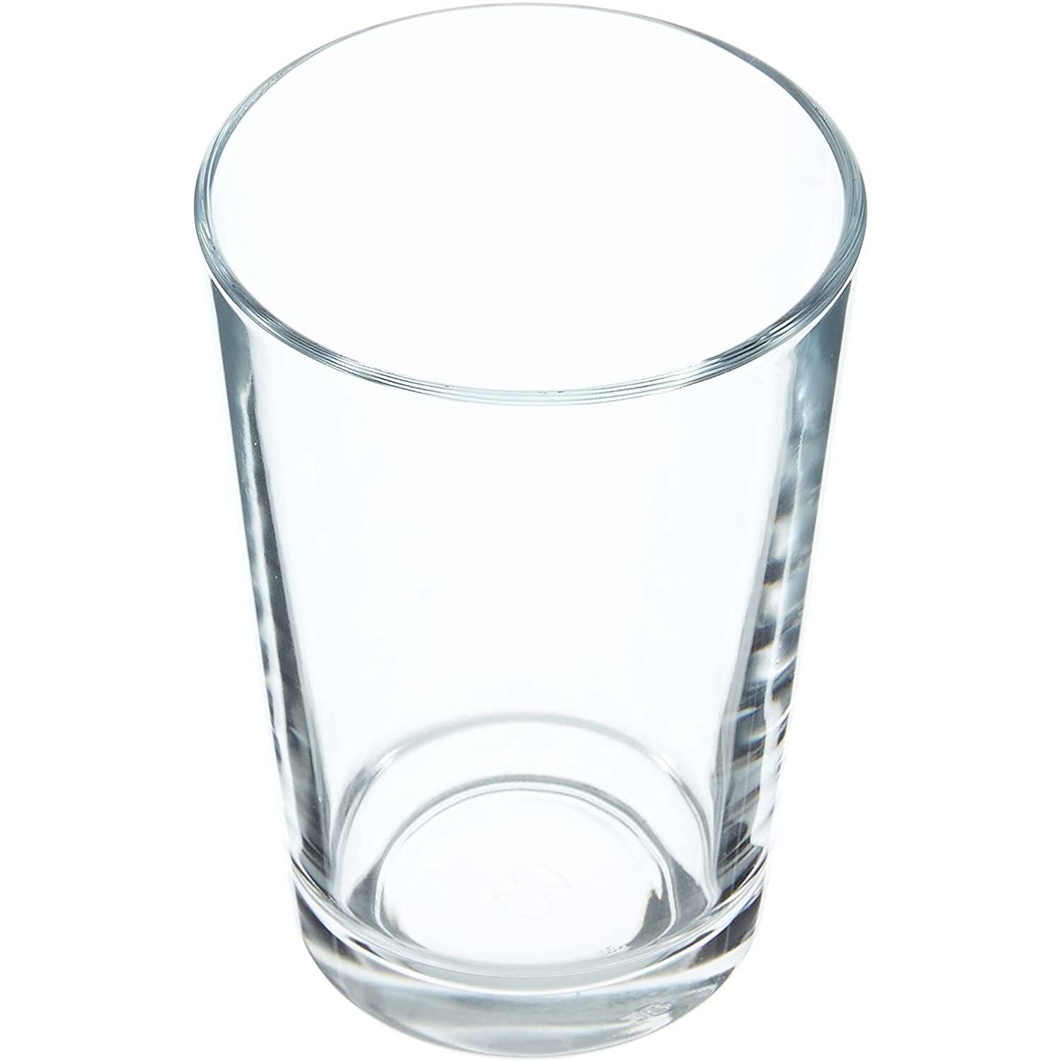 Pasabahce Wasserglas Set 6 Teilig 52052 Glas 6 Personen Spülmaschinengeeignet Trinkglas Gläser Set Transparent 205ml