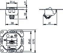 Telegärtner Modulaufnahme 100022984