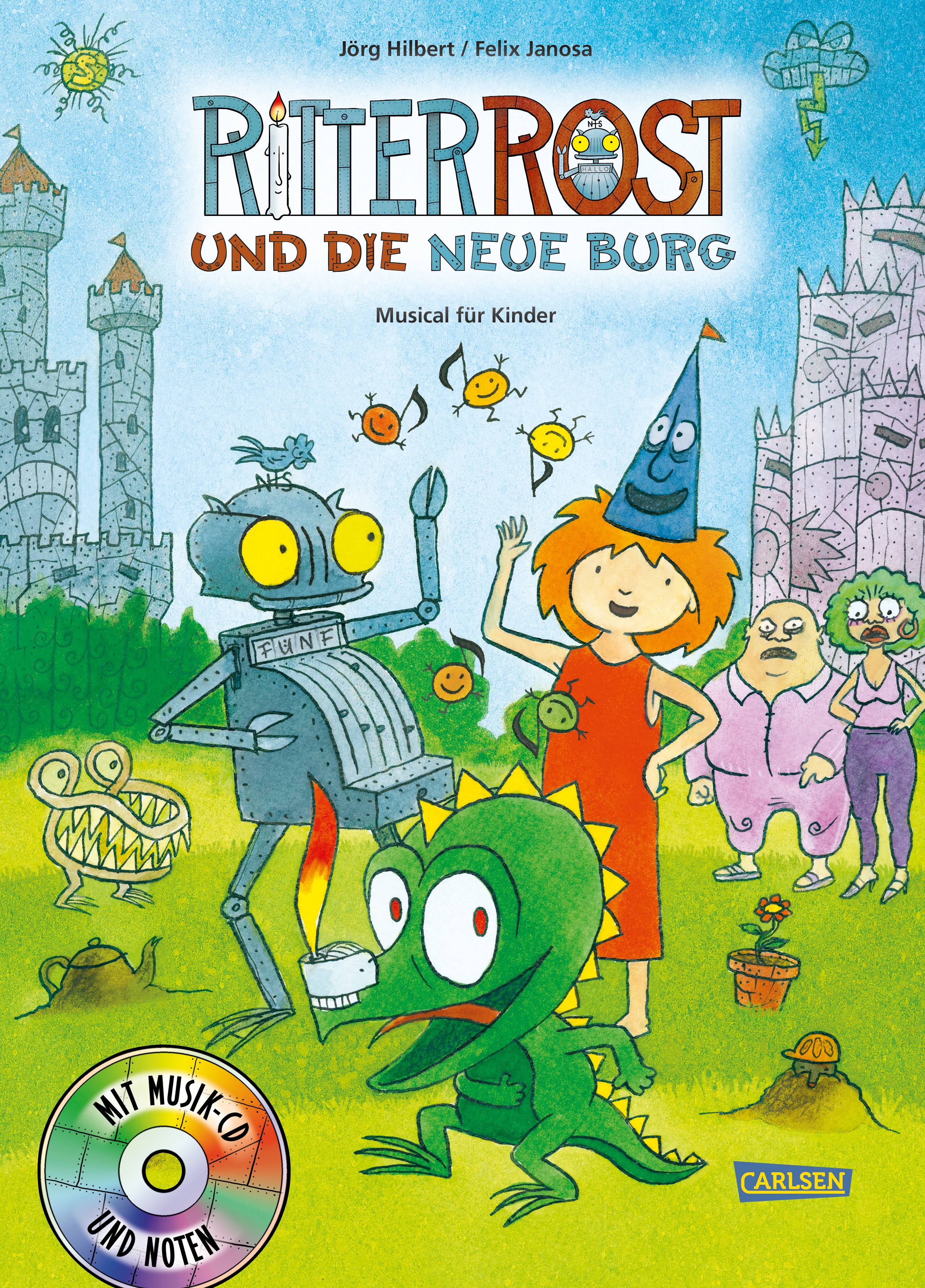 Ritter Rost 17: Ritter Rost und die neue Burg Musical für Kinder mit CD