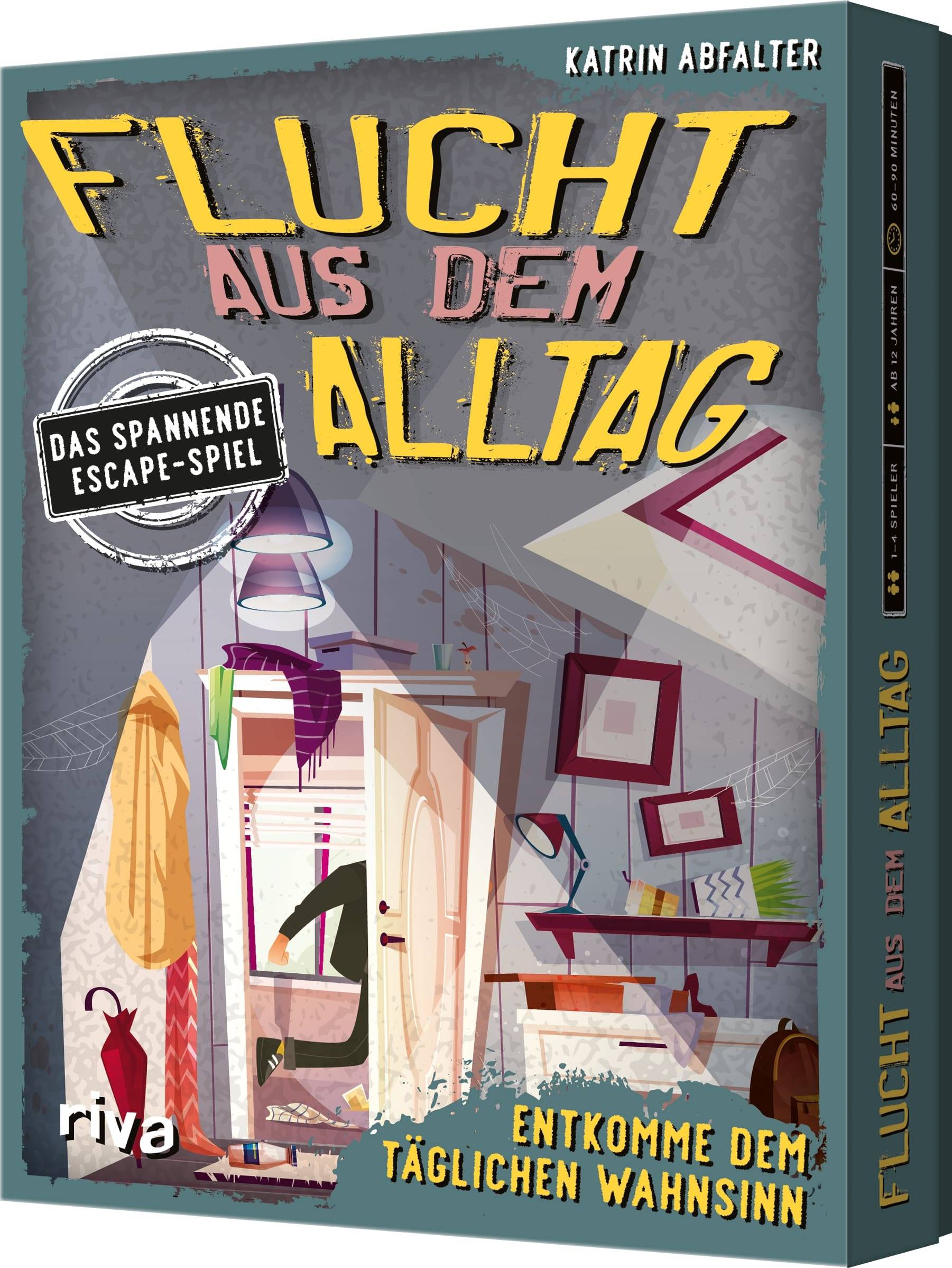 Flucht aus dem Alltag  Das spannende Escape-Spiel Entkomme dem täglichen Wahnsinn