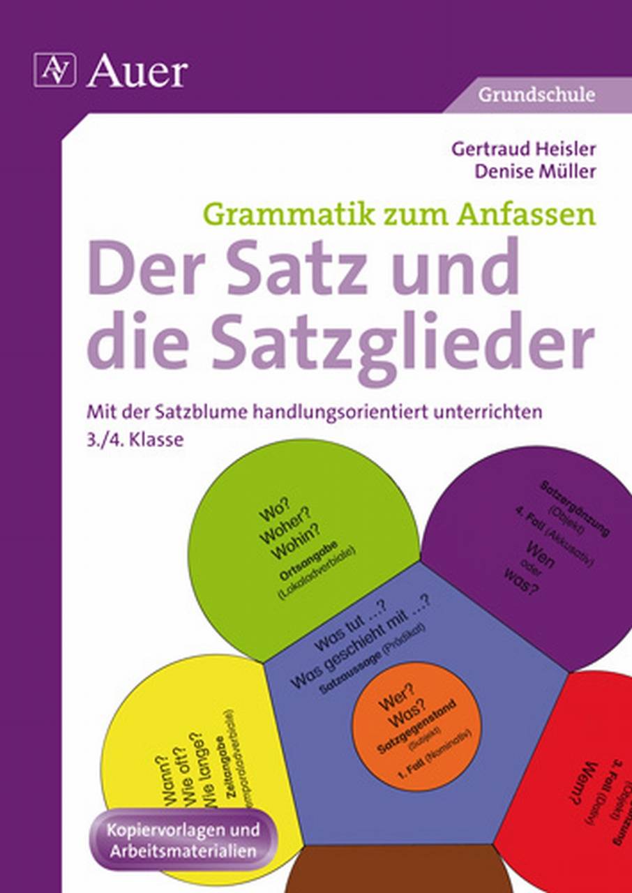 Der Satz und die Satzglieder Mit der Satzblume handlungsorientiert unterrichten (3. und 4. Klasse)