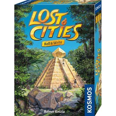 Lost Cities - Roll & Write Spieleranzahl: 2-5, Spieldauer (Min.): 30, Mitbringspiel