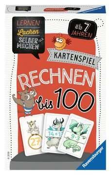 Ravensburger 80660 - Rechnen bis 100, Kartenspiel, Lernen Lachen Selbermachen, Lernspiel Spieleranzahl: 1-5, Lernspiel, Lernen Lachen Selbermachen