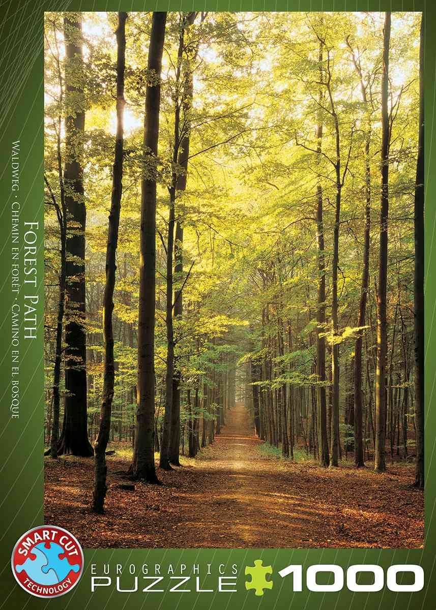 Eurographics 6000-3846 - Waldweg, Puzzle Waldweg, Anzahl Teile: 1000, Maße (B/H): 48 x 68 cm, Eurographics-Puzzle, Smart Cut Technology