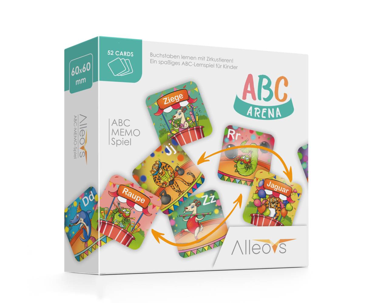 ABC Arena - Buchstaben lernen mit Zirkustieren! (Kinderspiel) Ein spaßiges ABC-Lernspiel für Kinder