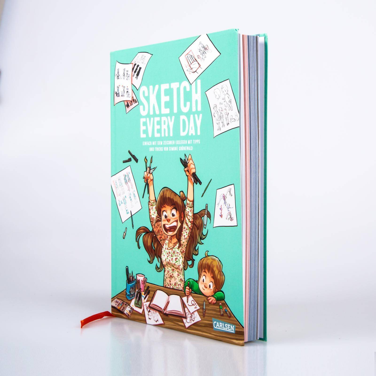 Sketch Every Day Einfach mit dem Zeichnen loslegen mit Tipps und Tricks von Simone Grünewald