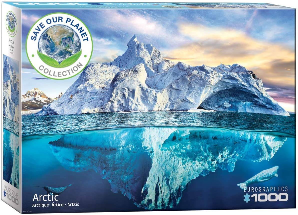 Eurographics 6000-5539 - Save Our Planet, Arctic, Arktis, Puzzle, 1000 Teile Rette den Planeten - Arktis, Anzahl Teile: 1000, Maße (B/H): 68 x 48 cm,