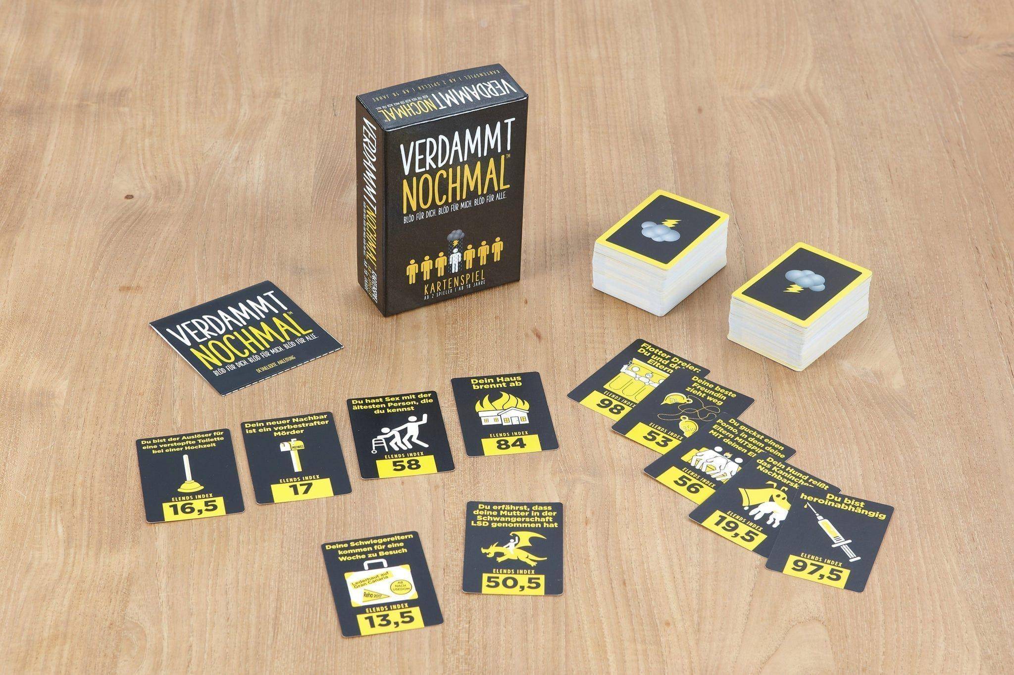 Verdammt Nochmal (Spiel) Blöd für Dich. Blöd für mich. Blöd für alle. Kartenspiel