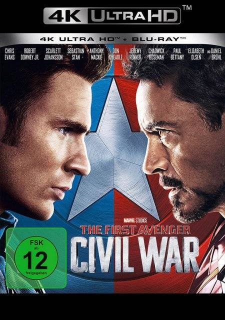 The First Avenger: Civil War 4K Ultra HD Blu-ray + Blu-ray