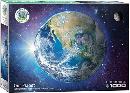 Eurographics 6000-5541 - Save Our Planet, Our Planet, Unser Planet, Puzzle, 1000 Teile Rette den Planeten - Unser Planet, Anzahl Teile: 1000, Maße (B