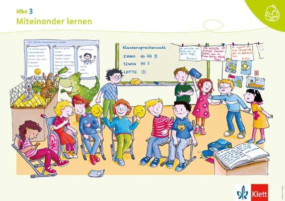 Niko/Kapiteleinstiegsposter Set (5 Stck) 3. Sj. Kapiteleinstiegsposter (VE 5) Klasse 3, 5 Tle, Niko Sprachbuch. Ausgabe ab 2014