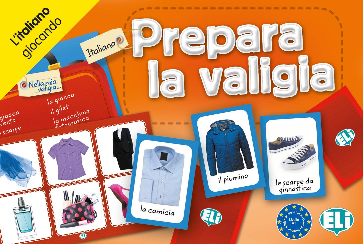 Prepara la valigia (Spiel) Niveau A1