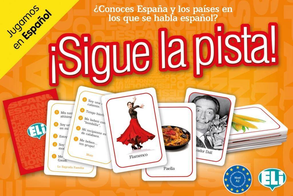 ¡Sigue la pista! (Spiel) ¿Conoces España y los países en los que se habla españal?. Niveau A2