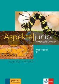 Medienpaket C1, 4 Audio-CDs + 1 Video-DVD Mittelstufe Deutsch