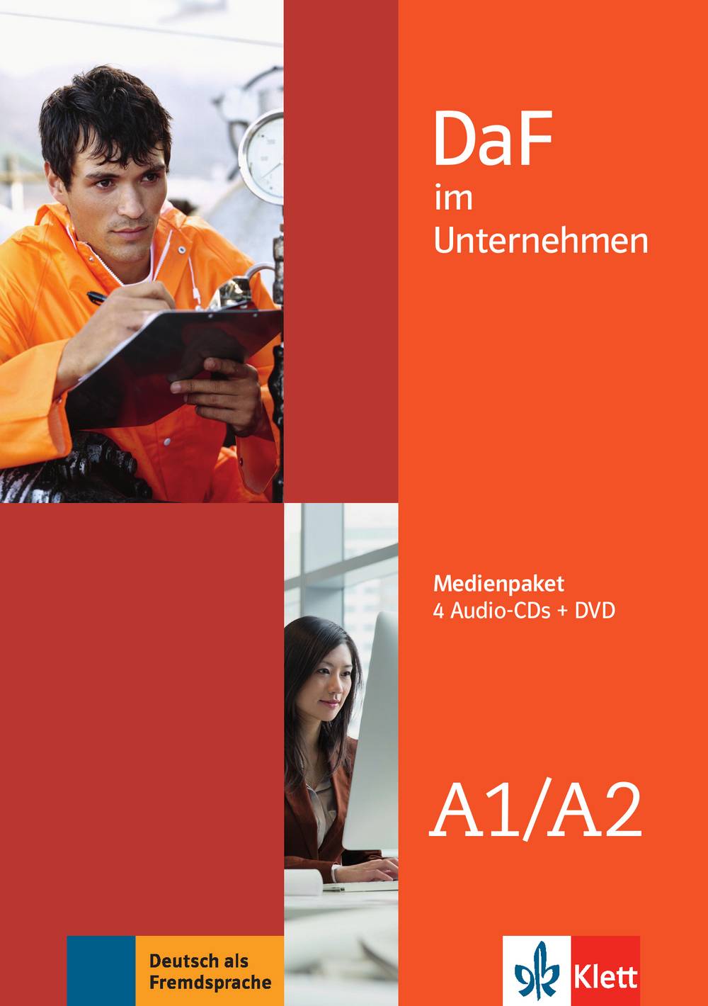 4 Audio-CDs + DVD Medienpaket. Niveau A1/A2