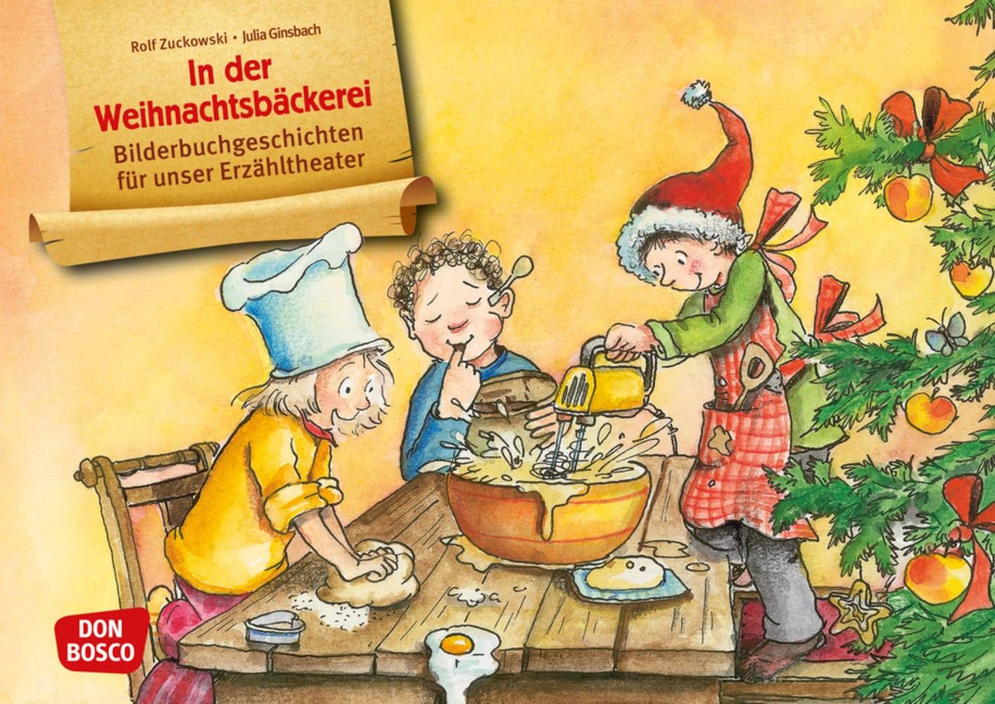 In der Weihnachtsbäckerei. Kamishibai Bildkartenset. Entdecken - Erzählen - Begreifen. Bilderbuchgeschichten für unser Erzähltheater. Das beliebte