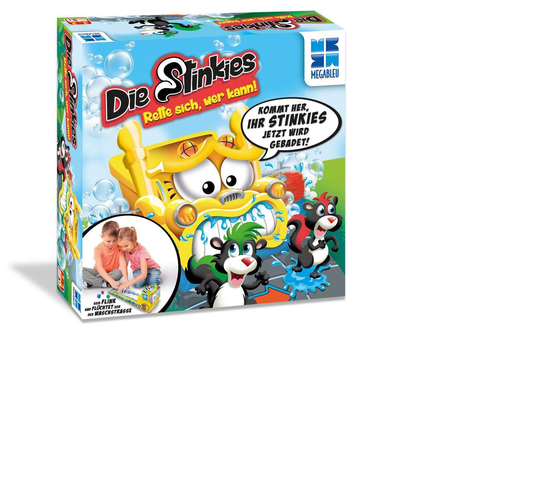 Die Stinkies - Rette sich wer kann! (Kinderspiel) Kommt her, ihr Stinkies jetzt wir gebadet!