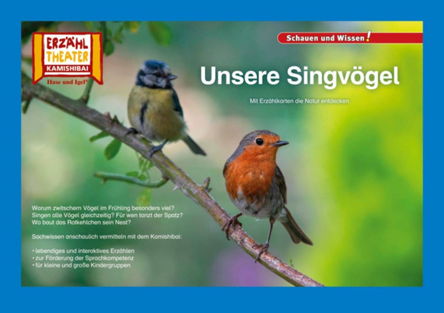 Kamishibai: Unsere Singvögel Mit Erzählkarten die Natur entdecken, inkl. Textvorlage