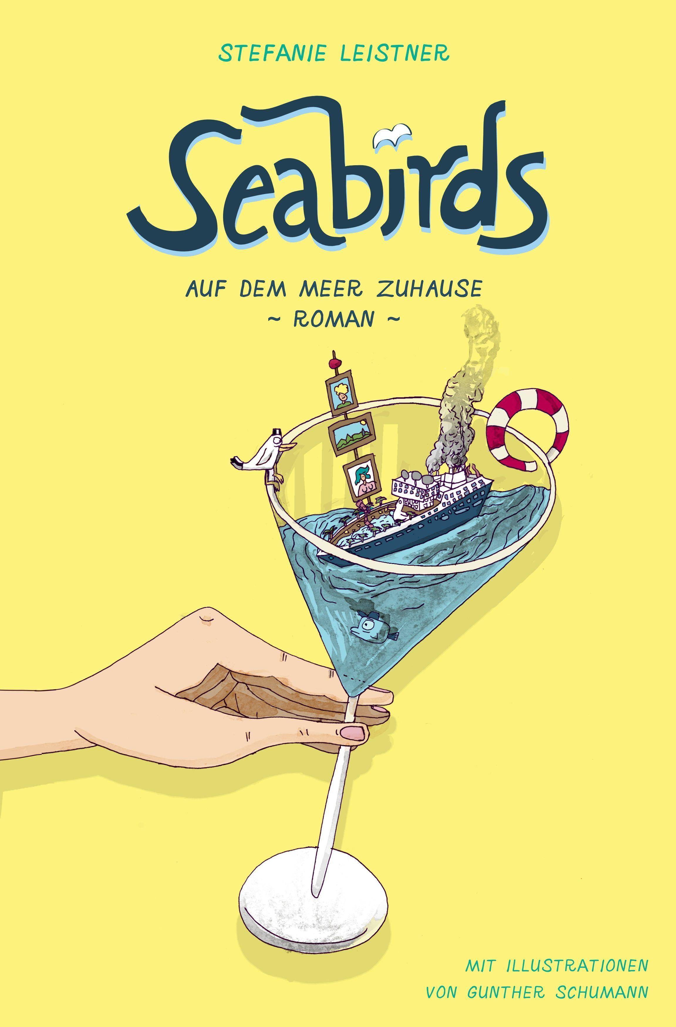 Seabirds Auf dem Meer zuhause