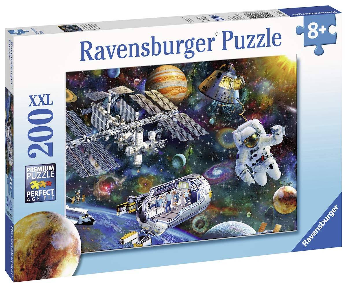 Ravensburger 12692 - Expedition Weltraum, Puzzle, Kinderpuzzle, 200 Teile XXL Anzahl Teile: 200, Maße (B/H): 49 x 36 cm, XXL Puzzle, Premium Puzzle