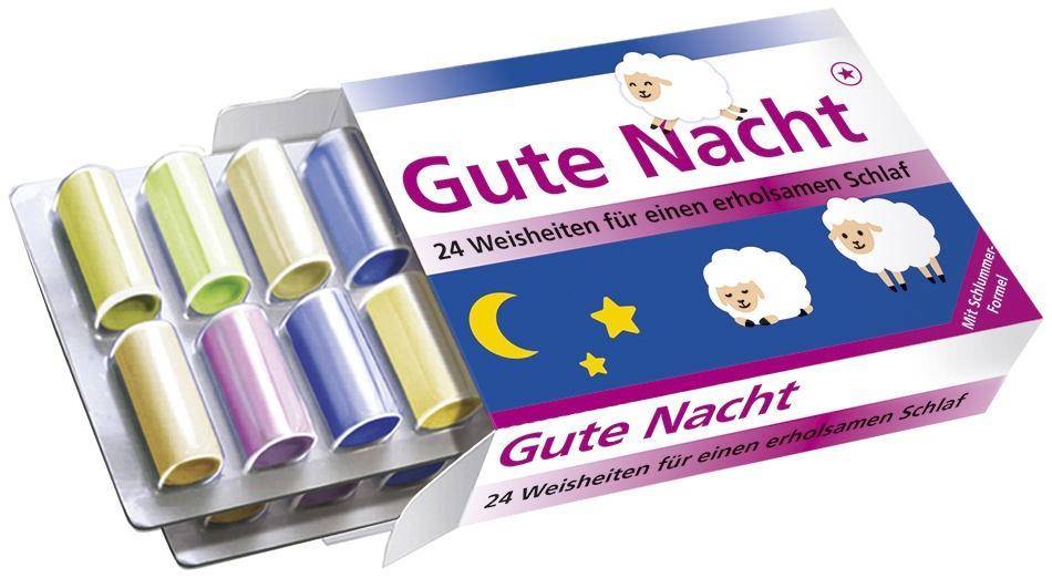 Gute Nacht - 24 Weisheiten für einen erholsamen Schlaf Mit Schlummer-Formel