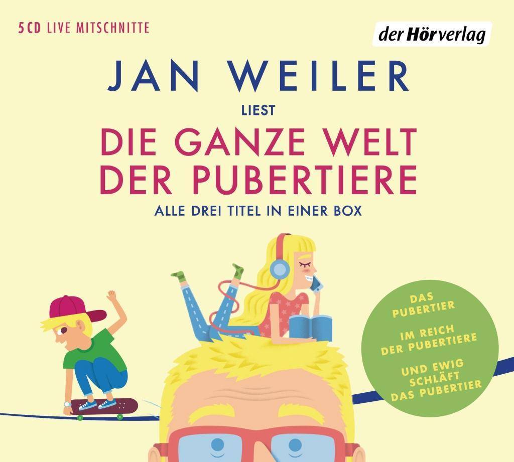 Die ganze Welt der Pubertiere. Drei Titel in einer Box Das Pubertier. Im Reich der Pubertiere. Und ewig schläft das Pubertier