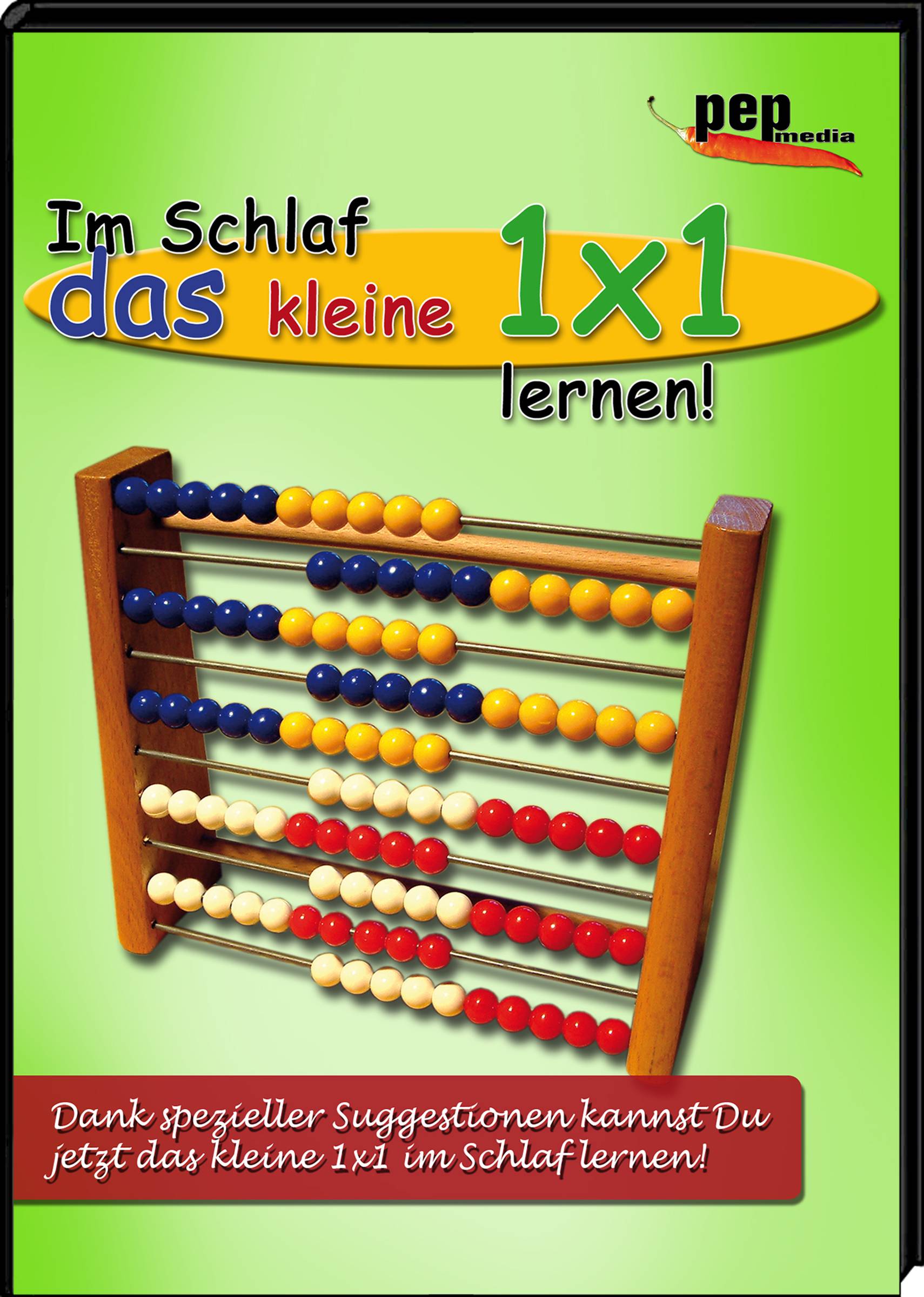 Im Schlaf das kleine 1x1 lernen, 1 Audio-CD Danke spezieller Suggestionen kannst Du jetzt das kleine 1x1 im Schlaf lernen!