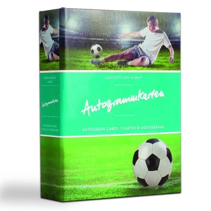 Autogrammkarten-Album Album mit 30 Hüllen für 60 Autogrammkarten