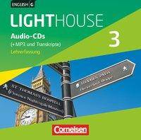 English G LIGHTHOUSE 3: 7. Schuljahr. CDs. Allgemeine Ausgabe. Vollfassung Audio-Dateien auch als MP3