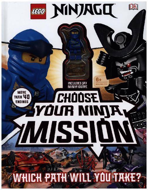 LEGO NINJAGO Choose Your Ninja Mission With NINJAGO Jay minifigure