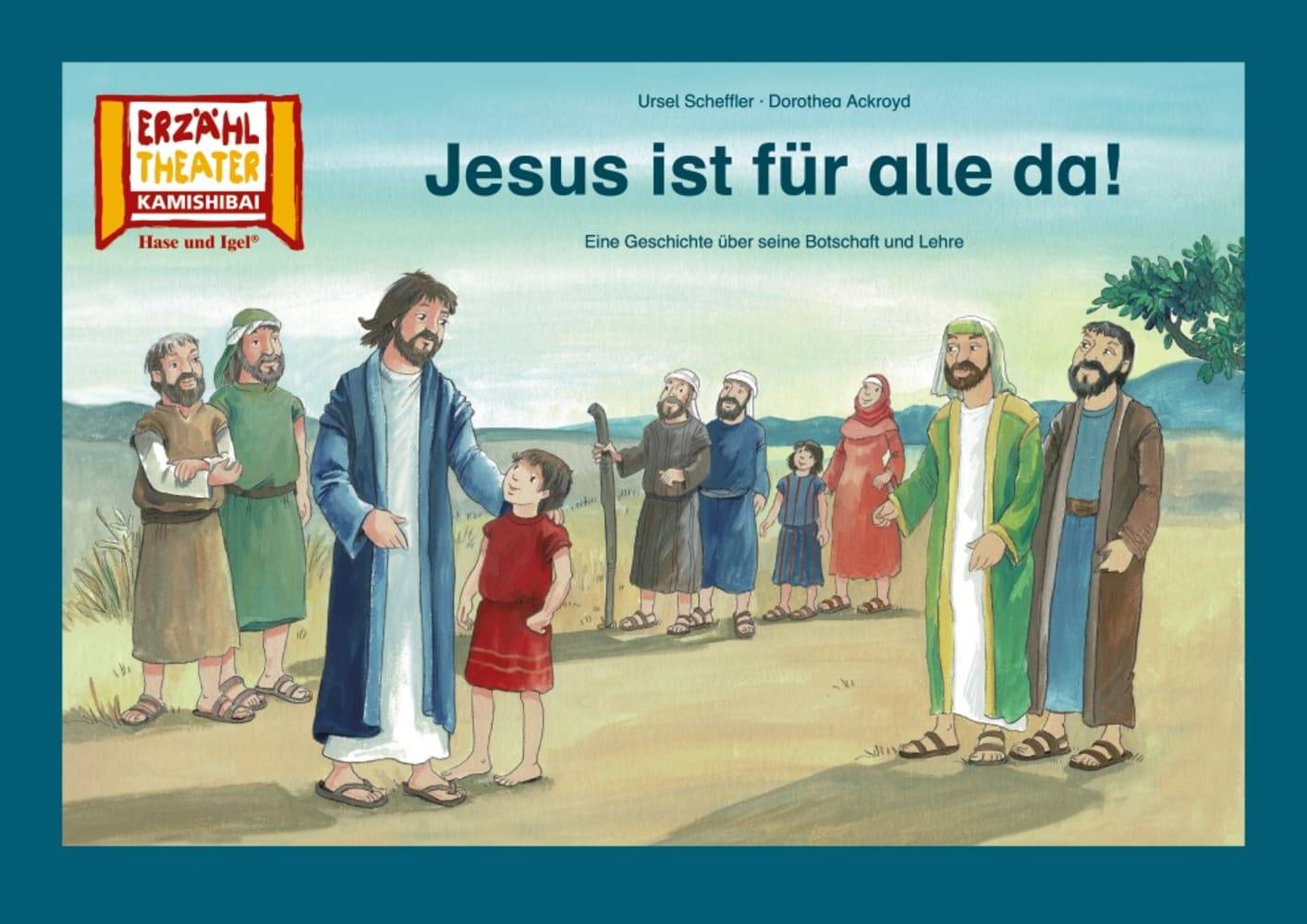Kamishibai: Jesus ist für alle da! 5 Bildkarten für das Erzähltheater