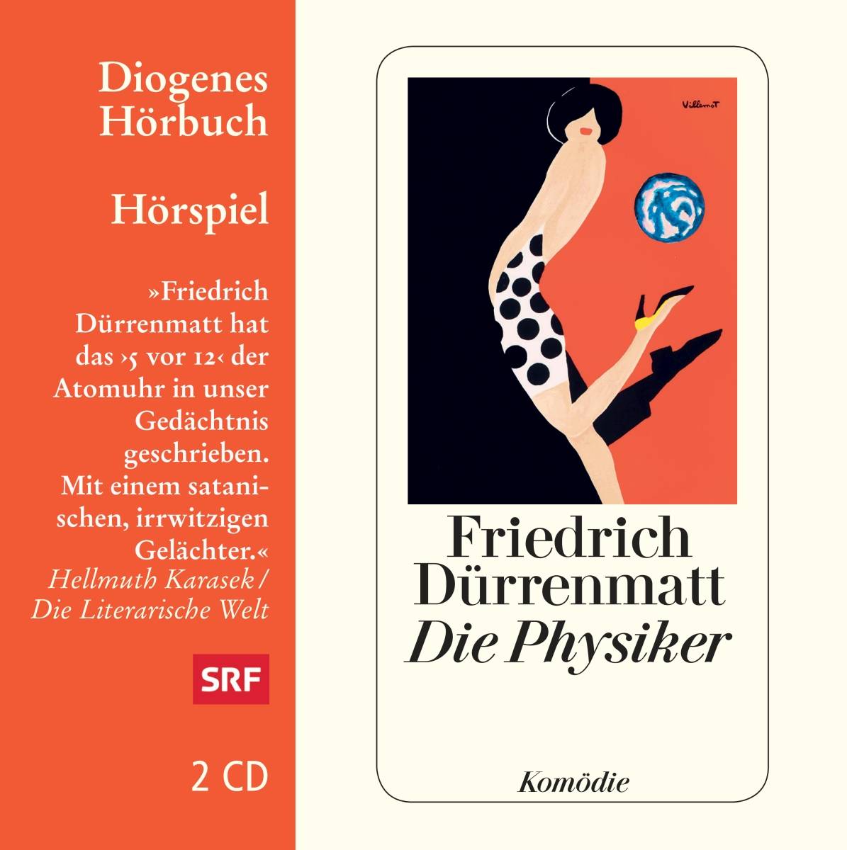 Die Physiker, 2 Audio-CD Lesung