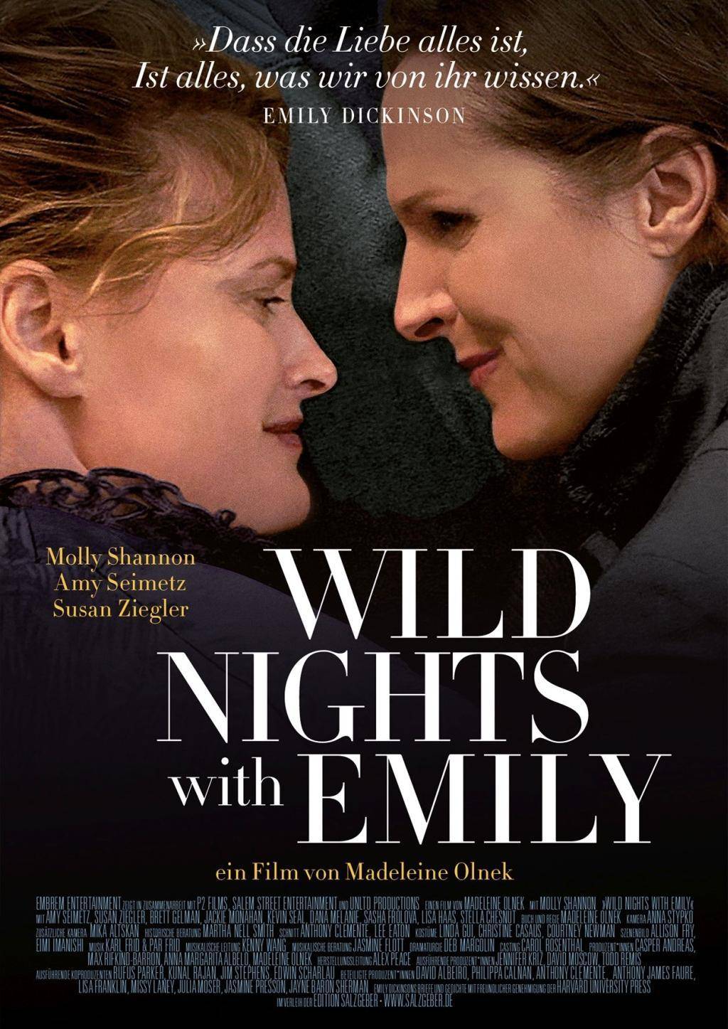 Wild Nights with Emily, 1 DVD (OmU) USA