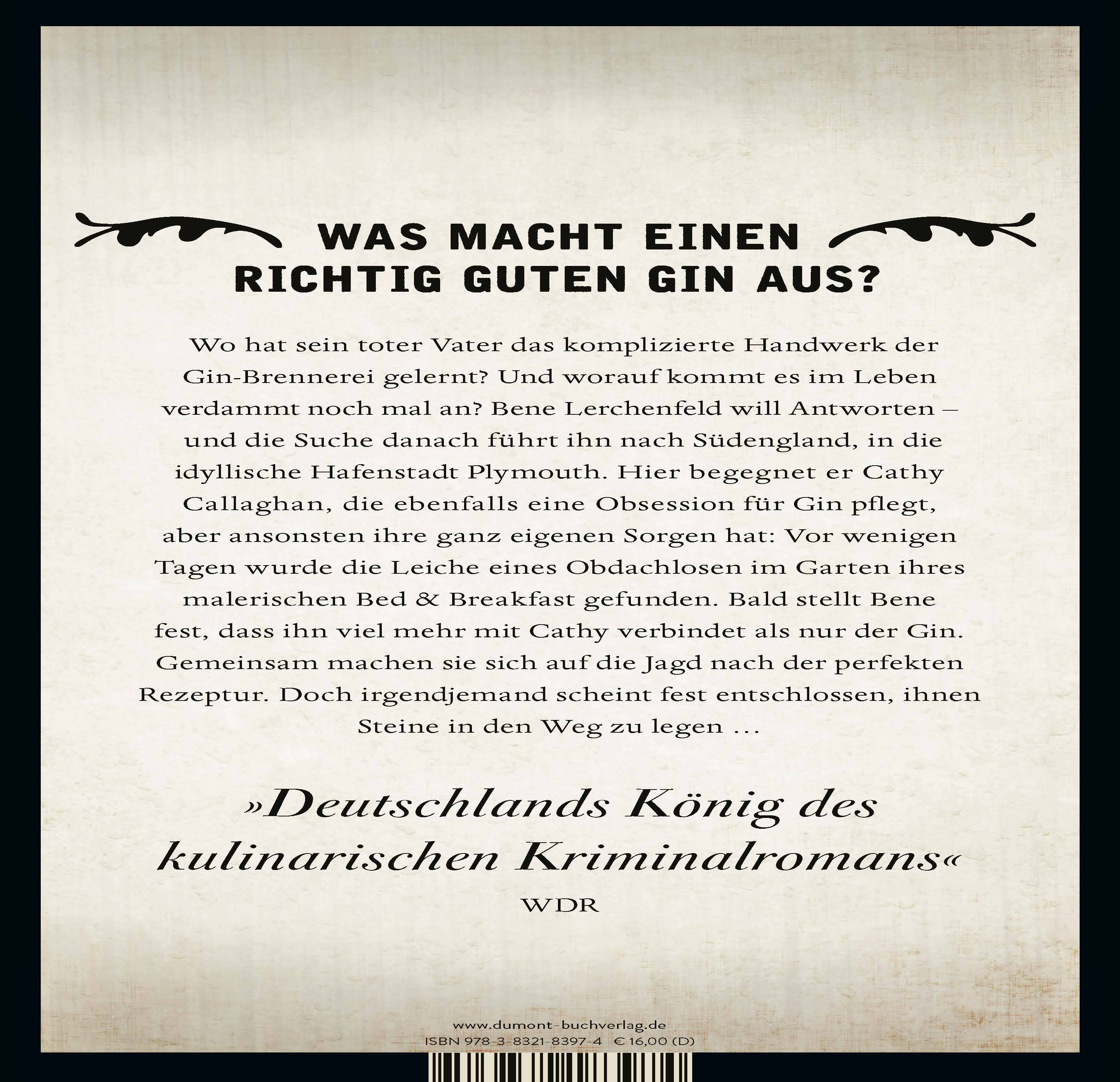 Der Gin des Lebens Kriminalroman|Kriminalroman|Kriminalroman