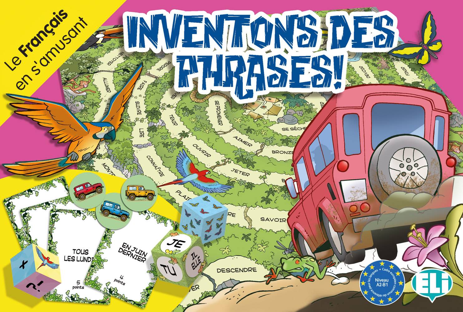 Inventons des phrases! (Spiel) Niveau A2/B1