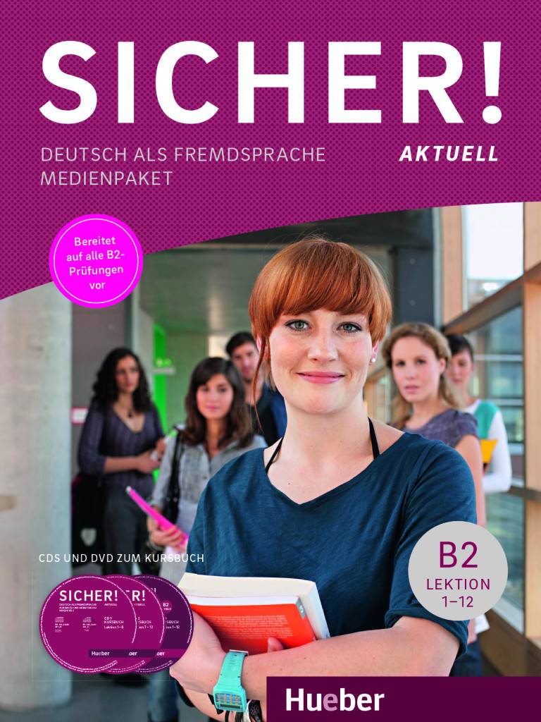 Sicher! aktuell B2, 2 Audio-CDs und 1 DVD zum Kursbuch Deutsch als Fremdsprache. Medienpaket. Lektion 1-12