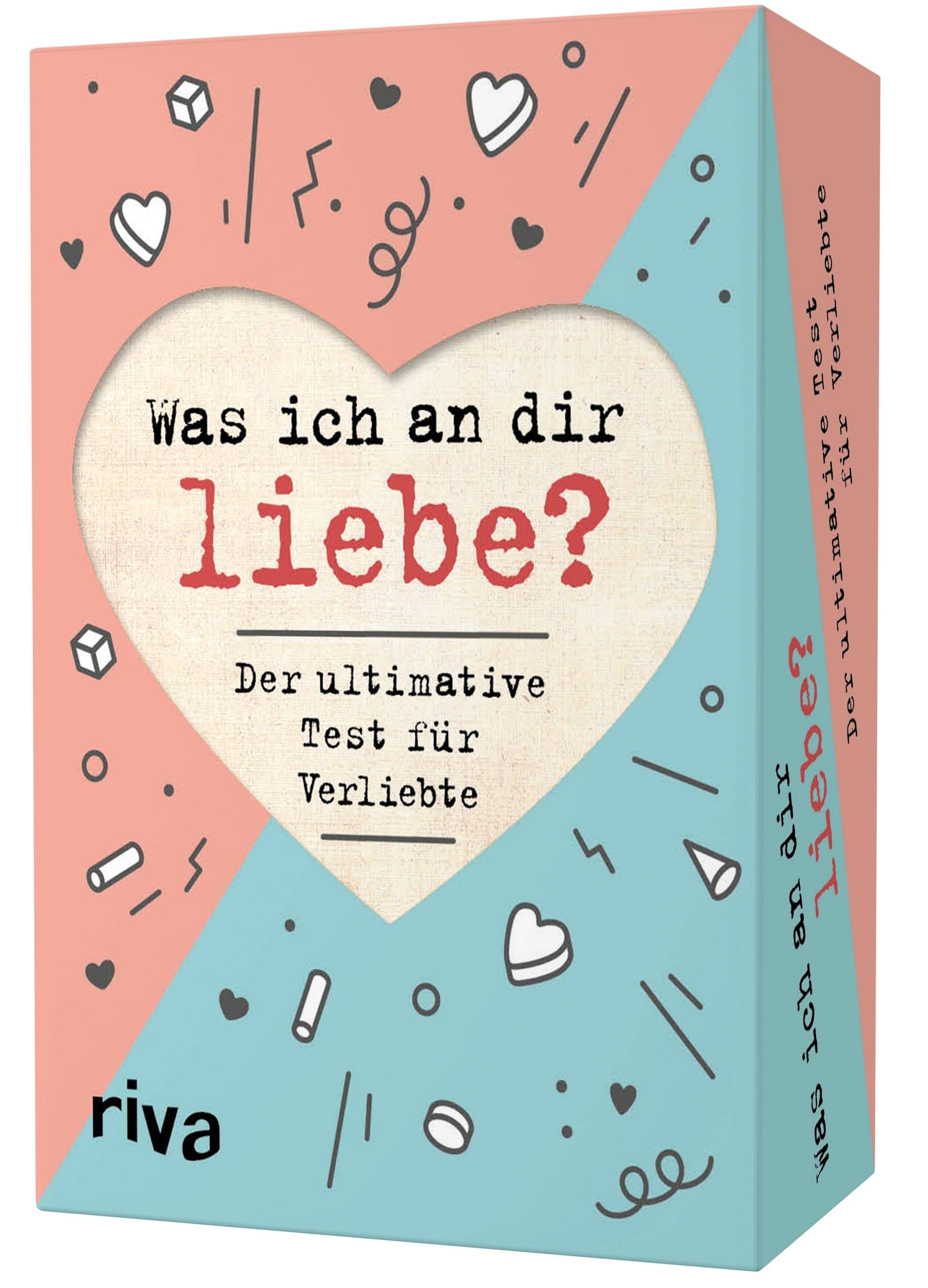Was ich an dir liebe?  Der ultimative Test für Verliebte Kartenspieler ab 2 Spieler