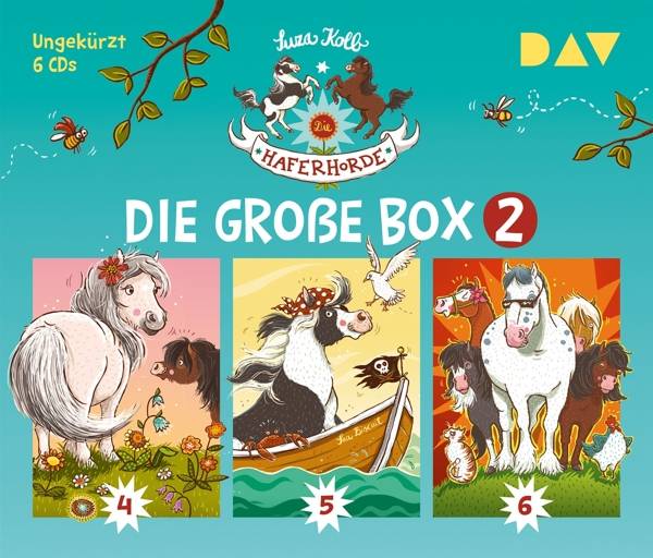 Die Haferhorde - Die große Box. .2, 6 Audio-CDs Ungekürzte Lesungen mit Bürger Lars Dietrich (6 CDs), Lesung. CD Standard Audio Format