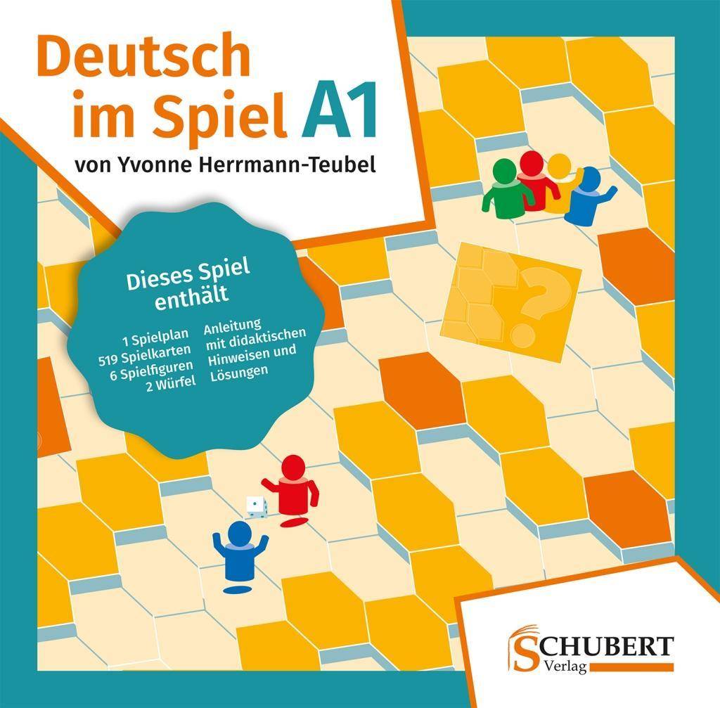 Deutsch im Spiel A1 Brettspiel für 2 bis 6 Spieler