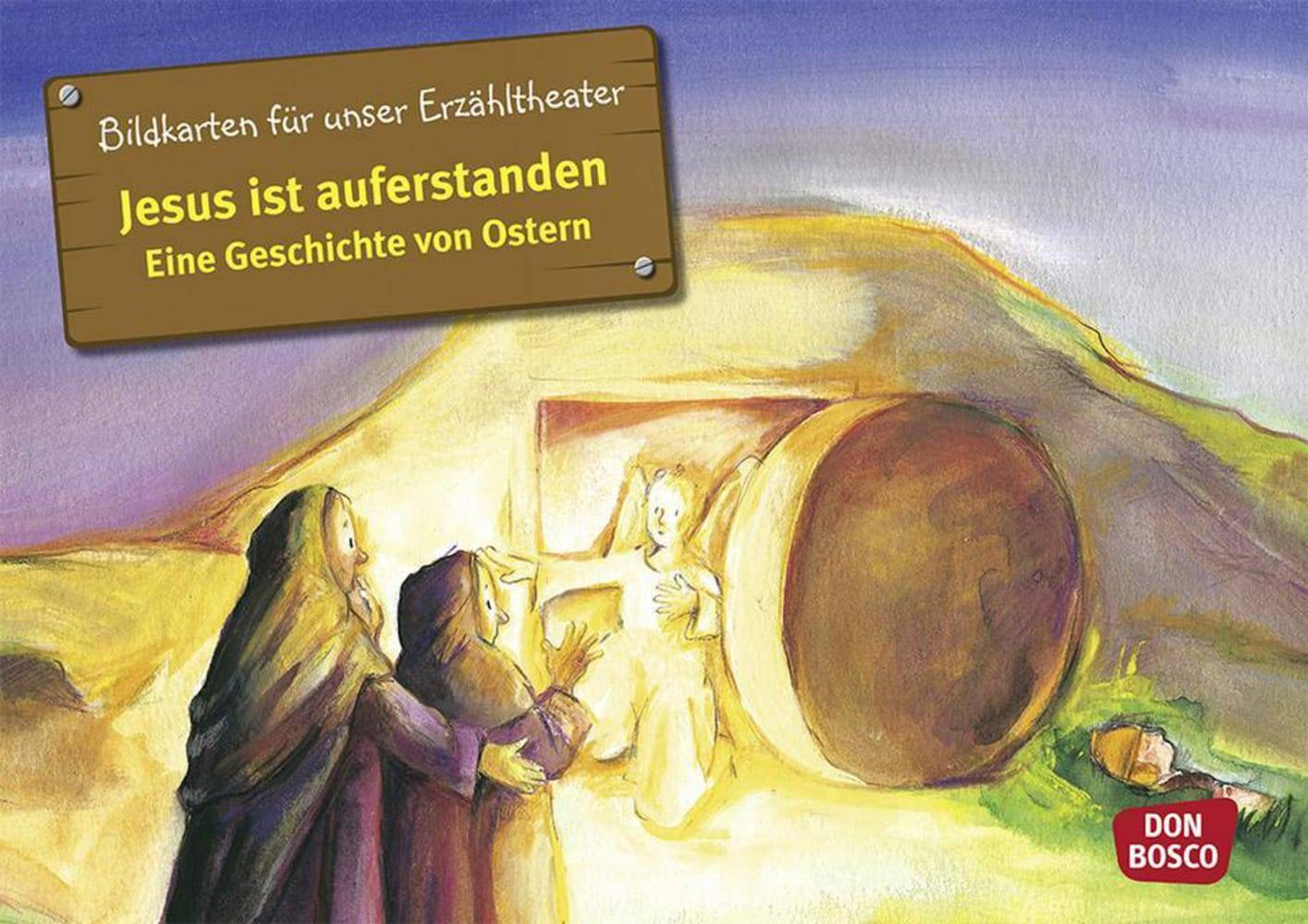 Jesus ist auferstanden, Kamishibai Bildkartenset Eine Geschichte von Ostern. Entdecken. Erzählen. Begreifen. Mit QR-Code