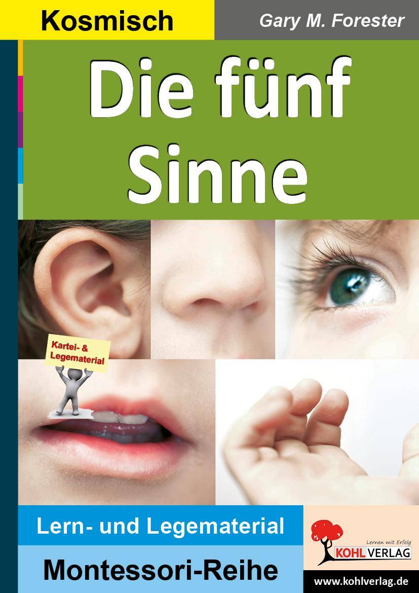 Die fünf Sinne Legekreis zu den menschlichen Sinnen. Lern- und Legematerial